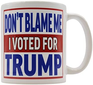 Rogue Nehir Taktik Donald Trump Kahve Kupa Cumhurbaşkanlığı Seçimi 2024 Yenilik Fincan Beni Suçlama Ben Oy Trump