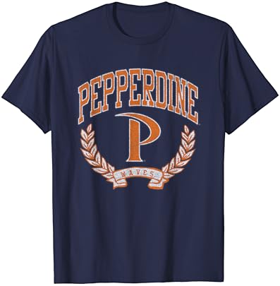 Pepperdine Dalgalar Zafer Vintage Donanma T-Shirt