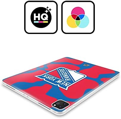 Kafa Çantası Tasarımları Resmi Lisanslı NHL İnek Desen New York Rangers Yumuşak Jel Kılıf Apple iPad Air 2020/2022