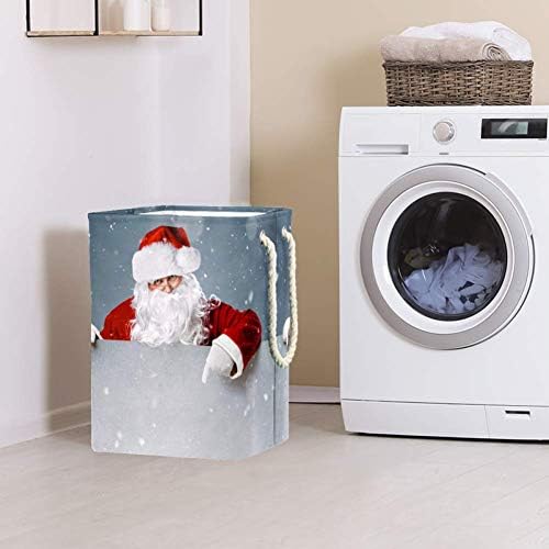 Inhomer Noel Baba İşaret 300D Oxford PVC Su Geçirmez Giysiler Sepet Büyük çamaşır sepeti Battaniye Giyim Oyuncaklar