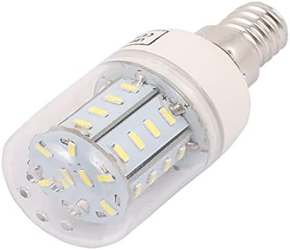 Yenı Lon0167 AC220V 5 W 37x4014 LED E14 Mısır ampul ışık Lamba Enerji Tasarrufu Saf Beyaz(AC220V 5 W 37x4014 LED