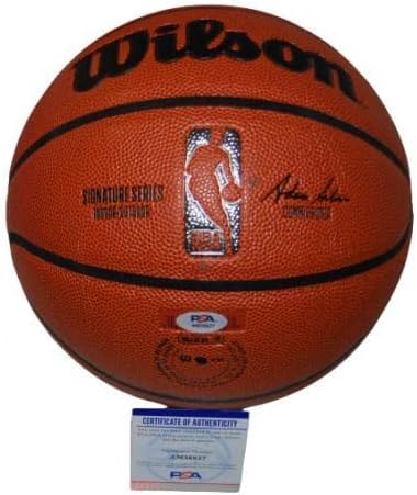 RJ BARRETT imzalı (NEW YORK KNİCKS) WİLSON NBA basketbol PSA / DNA COA AM36827 - İmzalı Basketbol Topları