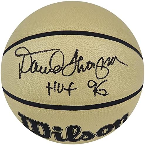David Thompson, 96 İmzalı Basketbol Toplarıyla Wilson Gold NBA Basketbolunu İmzaladı