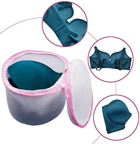 3 Paket Sutyen Yıkama Torbaları Dayanıklı Örgü Çanta için Yeniden Kullanılabilir iç çamaşırı, Yoga Sutyeni, Çorap,