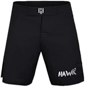 Hawk Sports Erkekler ve Kadınlar için Atletik Şort, En Yüksek Performanslı Boks, Kickboks ve Güreş için Gı MMA Şortu