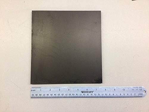 Siyah Abs İşlenebilir Plastik Levha 5/16 x 7.5 x 8 Mat Kaplama RP086