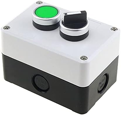 NUNOMO Düğme Anahtarı Kontrol Kutusu El kendini Başlatan Düğme Su Geçirmez Kutu Elektrik Endüstriyel Acil Durdurma