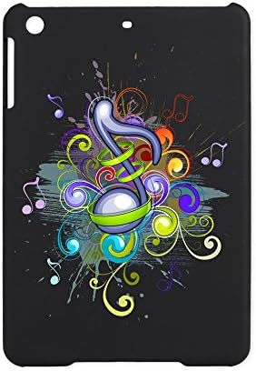 iPad Mini Kılıf Siyah Müzik Notası Renkli Patlama