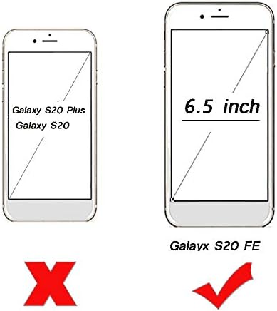 ISADENSER Samsung S20 FE 5G Durumda Galaxy S20 Lite Durumda Net Görüş Flip Kaplama Ayna Makyaj Glitter İnce Darbeye