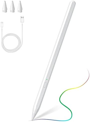 TiMOVO Stylus Kalem için iPad Kalem, Avuç İçi Reddi ve Eğme Yüksek Hassasiyetli Manyetik Apple Kalem ile Uyumlu iPad