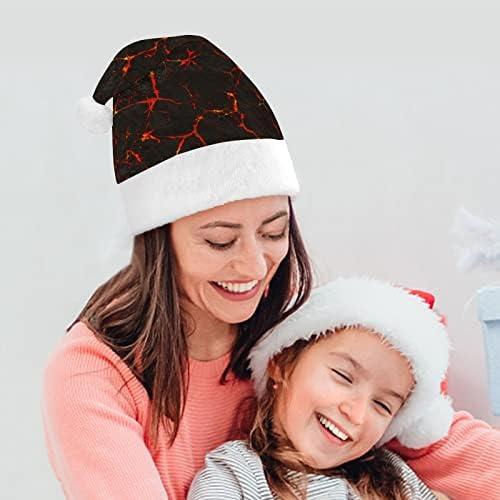 Volkan Noel Şapka Santa Şapka Unisex Yetişkinler için Konfor Klasik Noel Kap Noel Partisi Tatil için