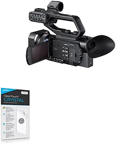 Sony HXR-NX80 için Ekran Koruyucu (BoxWave tarafından Ekran Koruyucu) - ClearTouch Crystal (2'li Paket), HD Film
