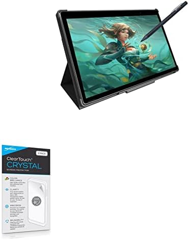 Simbans PicassoTab XL (11,6 inç) ile Uyumlu BoxWave Ekran Koruyucu - ClearTouch Crystal (2'li Paket), HD Film Kaplaması-Simbans