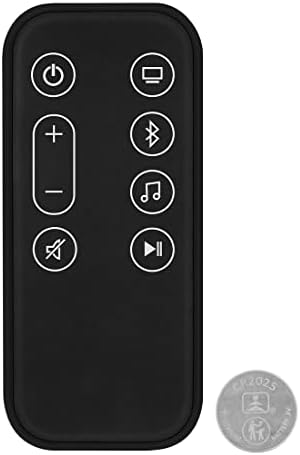 843299-1100 Bluetooth Uzaktan Kumanda Değiştirme Bose Akıllı Soundbar 300 Ses Çubuğu Sadece (CR2025 Pil ile)