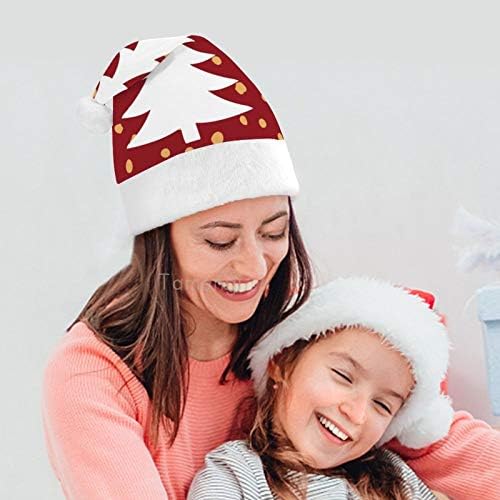 Noel Noel Baba Şapkası, Yetişkinler için Merry Christmas Noel Tatil Şapkası, Yeni Yıl Şenlikli Kostüm Tatil Partisi