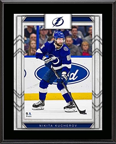 Nikita Kucherov Tampa Bay Lightning 10.5 x 13 Yüceltilmiş Oyuncu Plaketi-NHL Oyuncu Plakları ve Kolajları