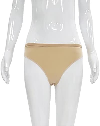 TAIKMD 2 adet Kadın Bale Dans Külot Jimnastik Performans Dansçı Bikini Külot Balerin Dipleri Iç Çamaşırı