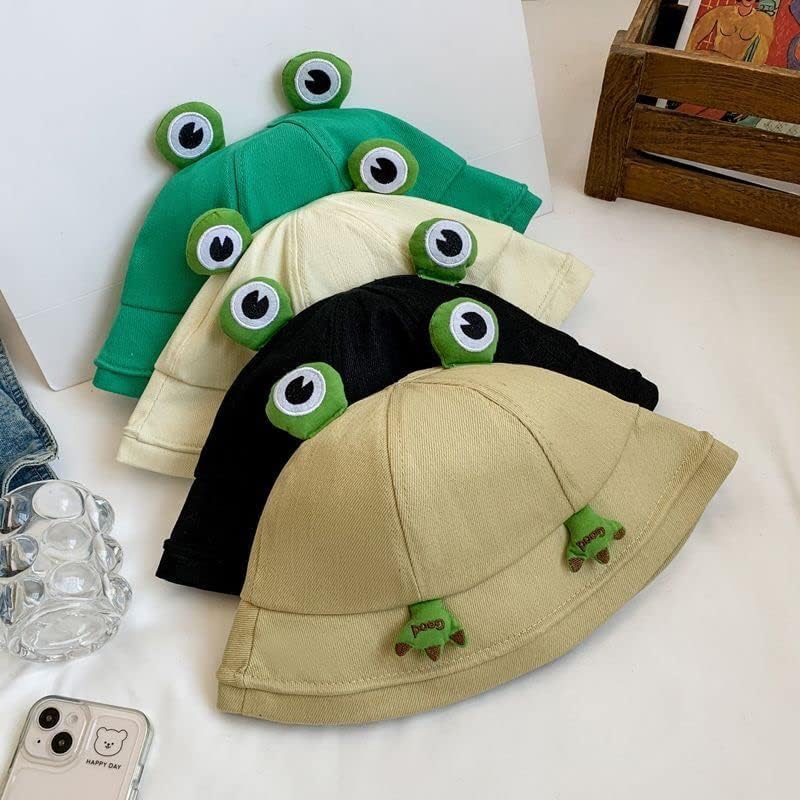 Wellcalmly Sevimli Bere Kurbağa Bere Hayvan örgü şapkalar, Komik Bere Şapka Kış Kayak Hımbıl Sıcak Kap, Yumuşak Şapkalar