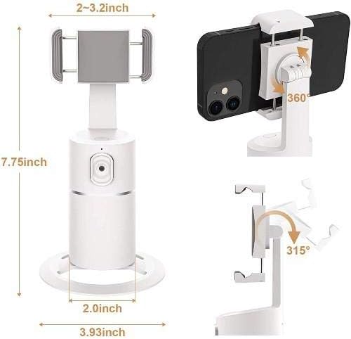 Motorola Moto G13 ile Uyumlu BoxWave Standı ve Montajı - PivotTrack360 Selfie Standı, Motorola Moto G13 için Yüz