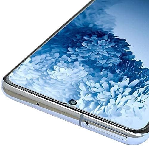 (2 Paket) Zırh Askeri Kalkan Ekran Koruyucu İçin Tasarlanmış Samsung Galaxy S20 Ultra 5G (6.9) (Vaka Dostu) ultrasonik