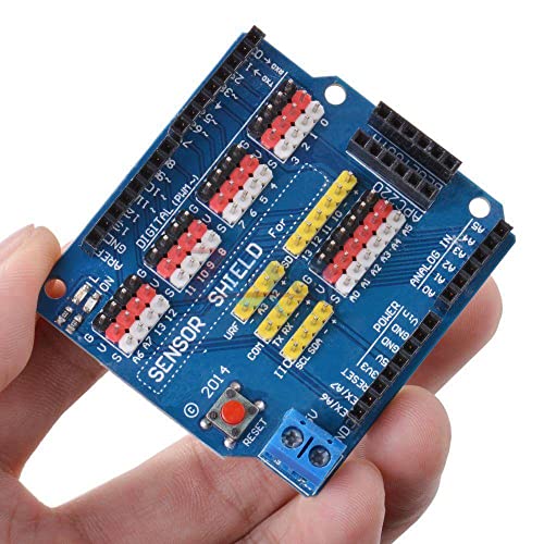 V5 Sensör Kalkanı genişletme kartı Kalkanı Arduino için R3 V5. 0 Elektronik Modülü Sensör Kalkanı V5 genişletme kartı