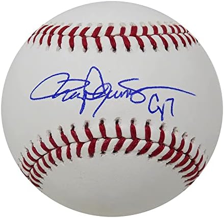 Roger Clemens, Cy7 İmzalı Beyzbol Toplarıyla Rawlings Resmi MLB Beyzbolunu İmzaladı