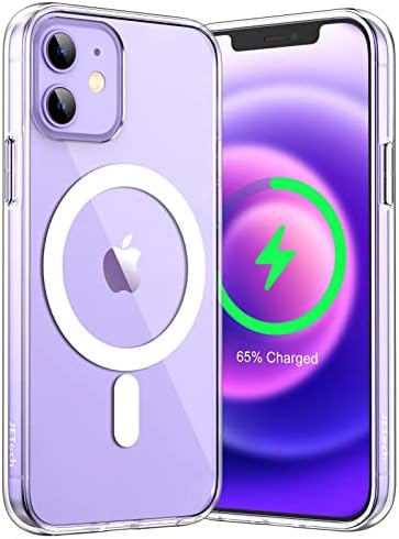 JETech Manyetik Kılıf iPhone 12 Mini 5.4 inç ile Uyumlu MagSafe Kablosuz Şarj, Darbeye Dayanıklı Telefon Tampon Kapağı,